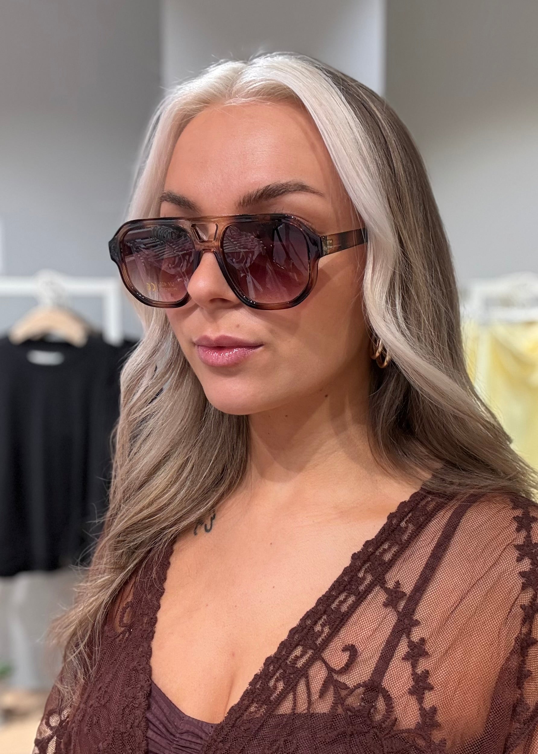 PCKARLA Sunglasses - Black